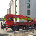 Heavy Duty Semi-Knuckle Boom Truck Mounted Crane with Electric Hydraulic Power Unit